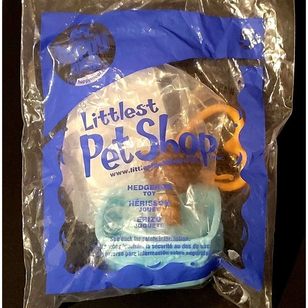 McDonalds Happy Meal Littlest Petshop Toy 2006 Brown Hedgehog #5